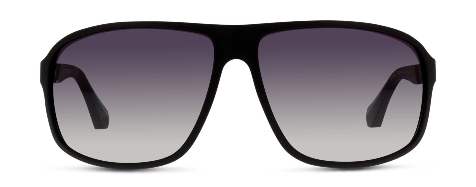 Emporio Armani Rechteckig Sonnenbrillen 0EA4029 Schwarz für Herren