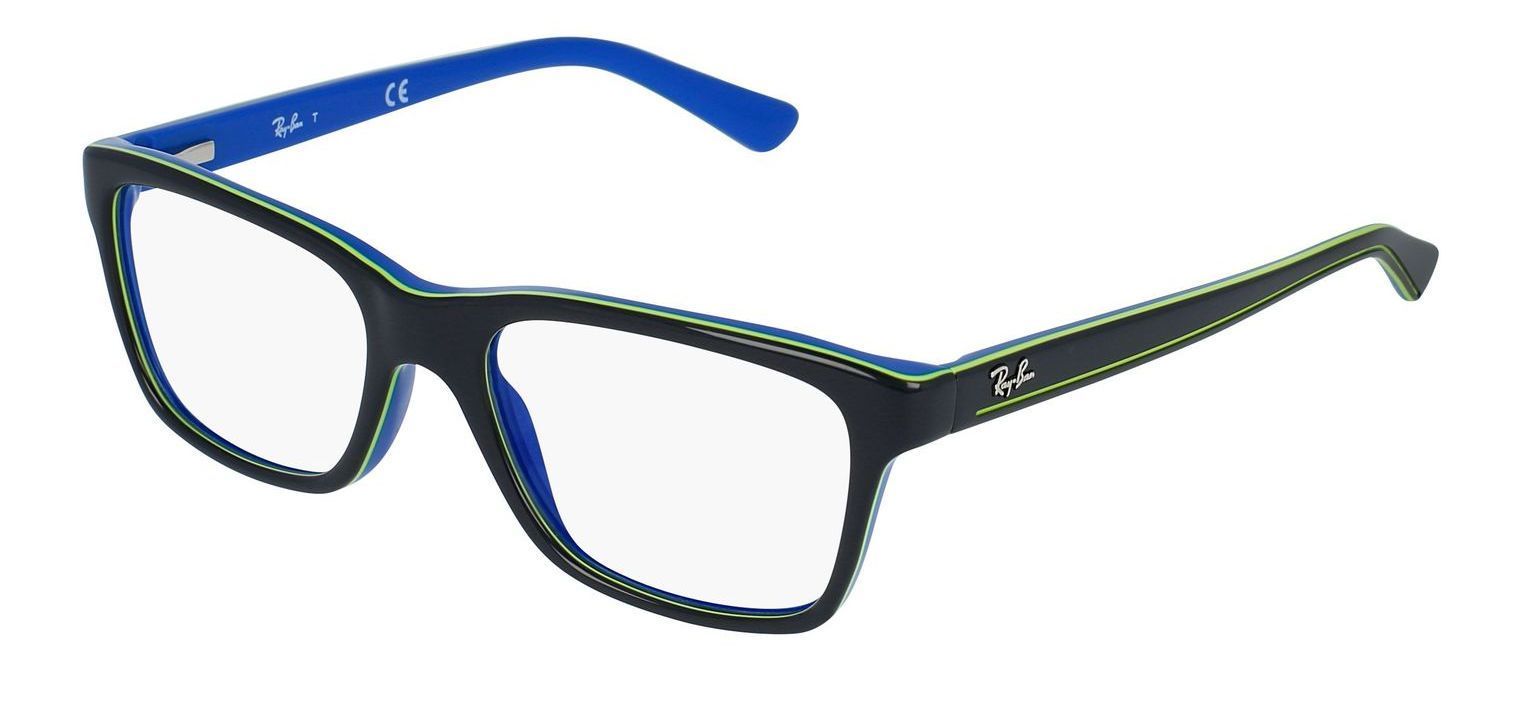 Ray-Ban Rechteckig Brillen 0RY1536 Schwarz für Kinder