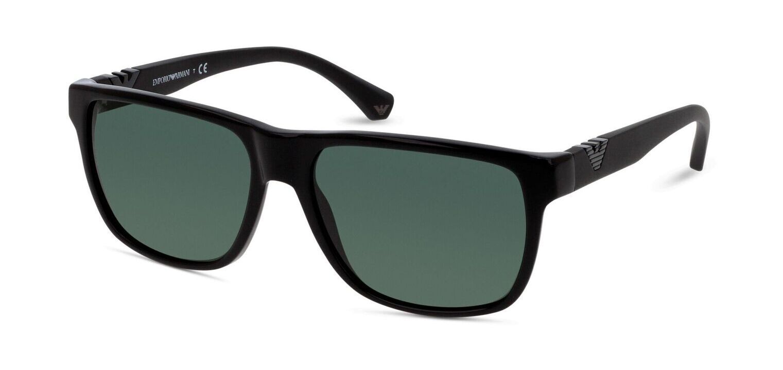 Occhiali da sole Uomo Emporio Armani 0EA4035 Rettangolari Nero