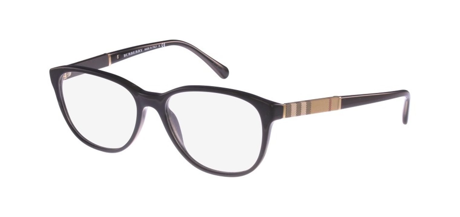 Lunettes de vue Burberry Rectangle 0BE2172 Noir pour Femme McOptic