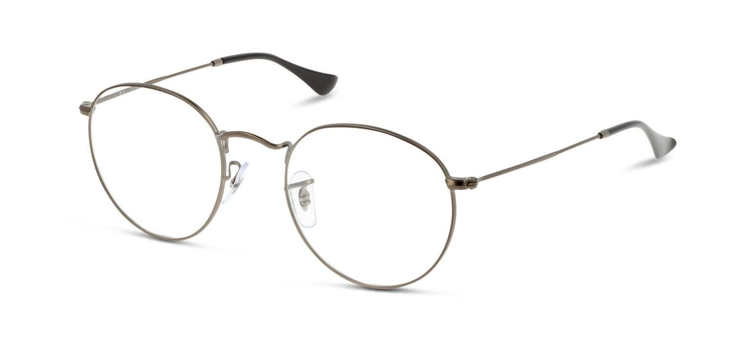 Occhiali Uomo-Donna Ray-Ban RX3447V Rotonda Grigio McOptic