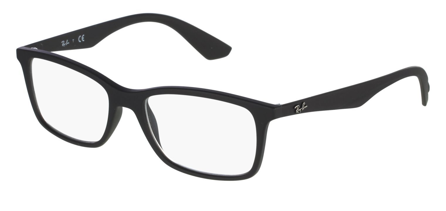 Occhiali Uomo-Donna Ray-Ban 0RX7047 Rettangolari Nero McOptic