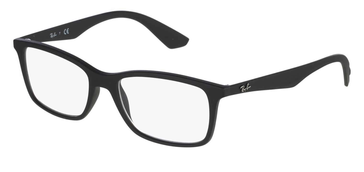 Lunettes de vue Homme-Femme Ray-Ban 0RX7047 Rectangle Noir