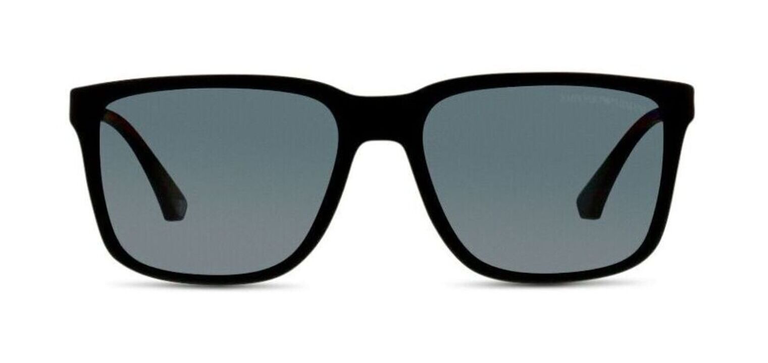 Lunettes de soleil Homme Emporio Armani 0EA4047 Rectangle Noir