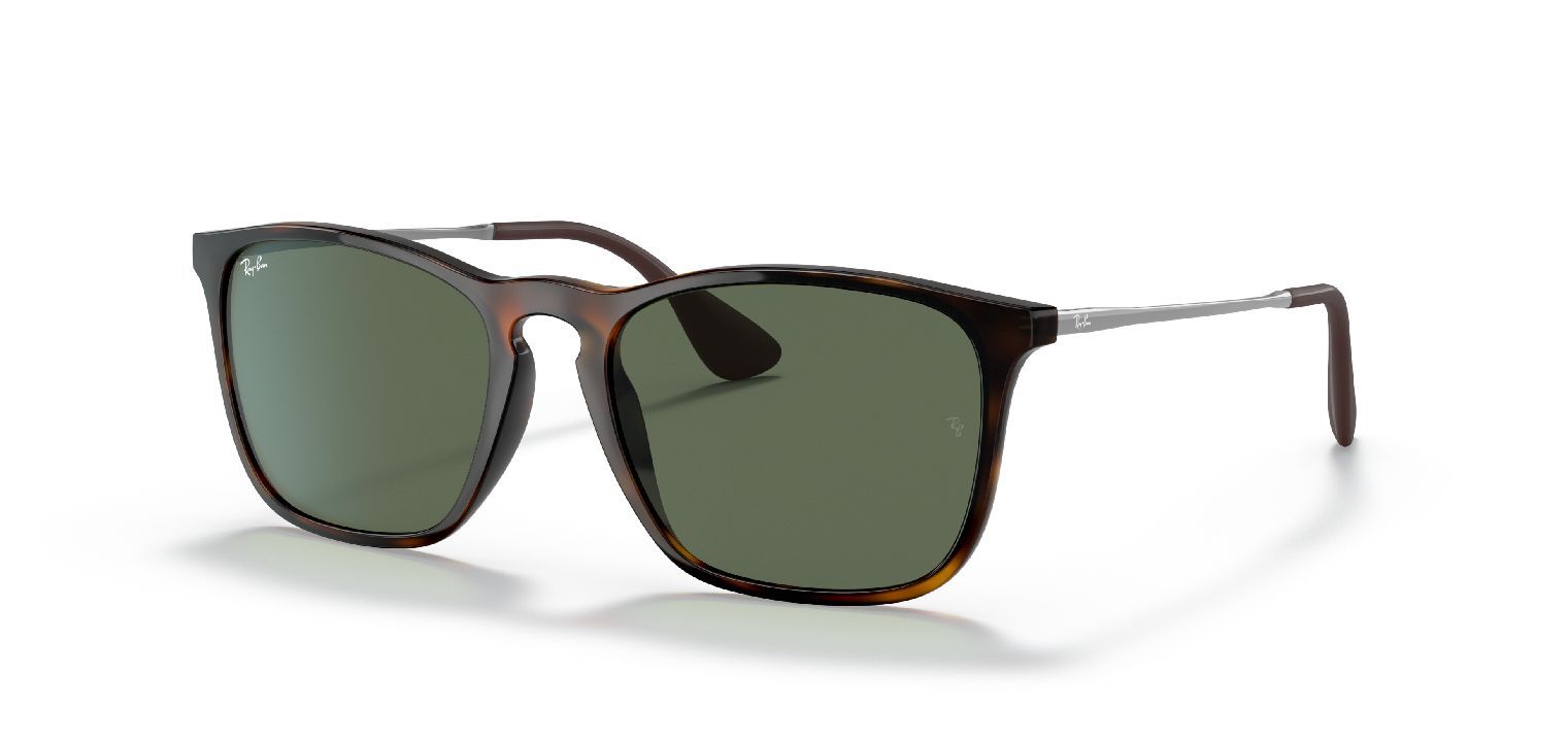 Ray-Ban Rechteckig Sonnenbrillen 0RB4187 Havana für Herren
