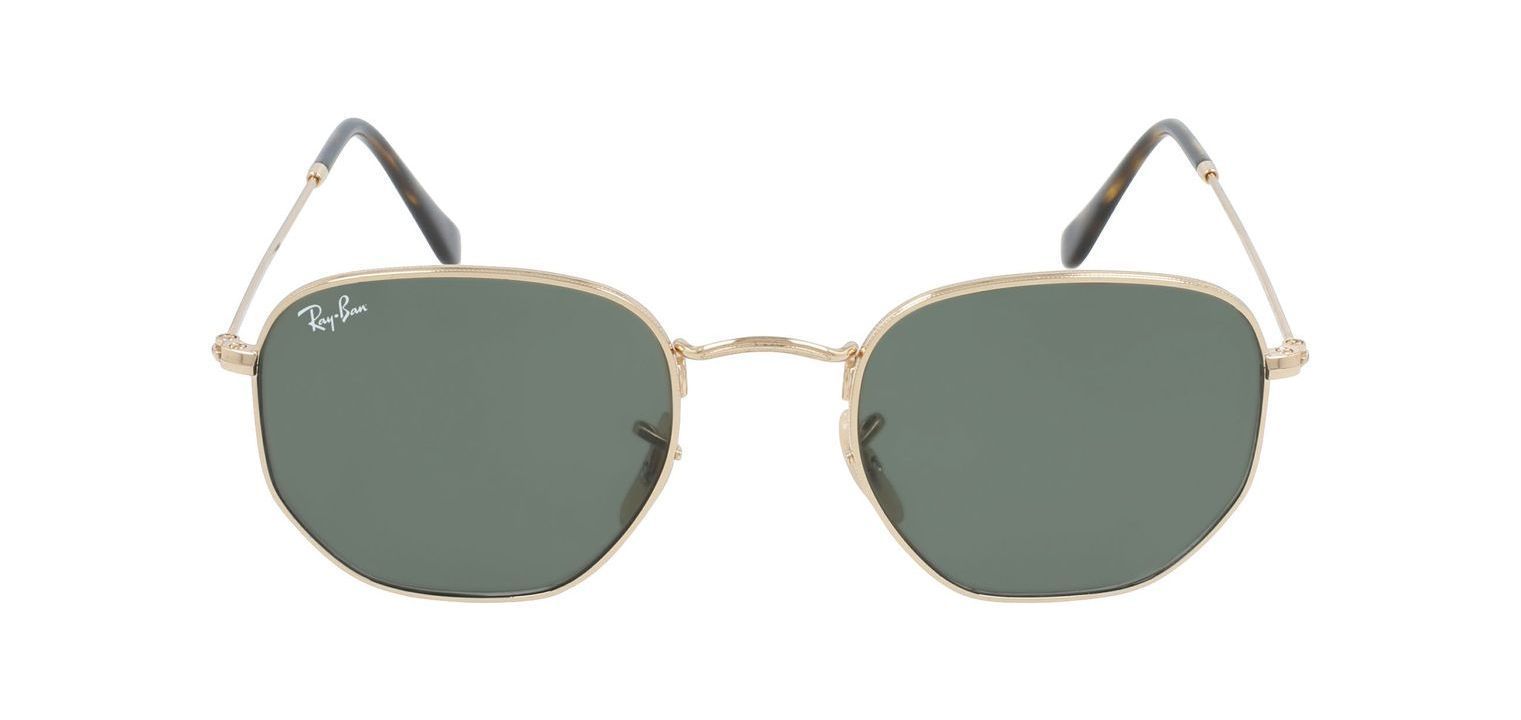 Ray-Ban Sonnenbrillen Damen/Herren 0RB3548N Rechteckig Gold