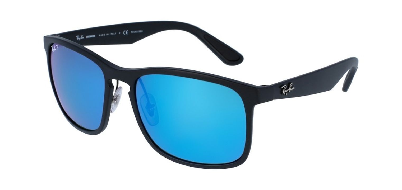 Occhiali da sole Uomo Ray-Ban 0RB4264 Rettangolari Nero