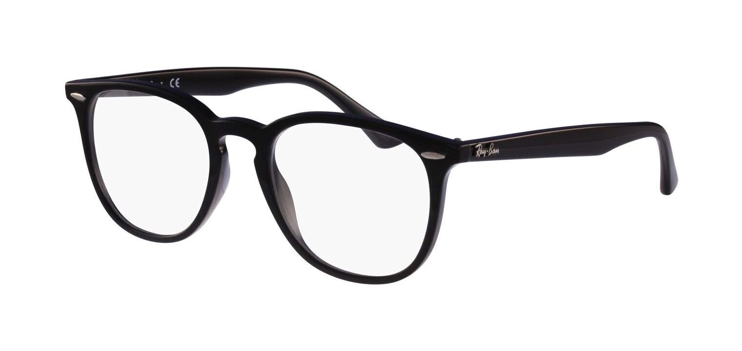 Lunettes de vue Ray-Ban Ovale 0RX7159 Noir pour Homme-Femme