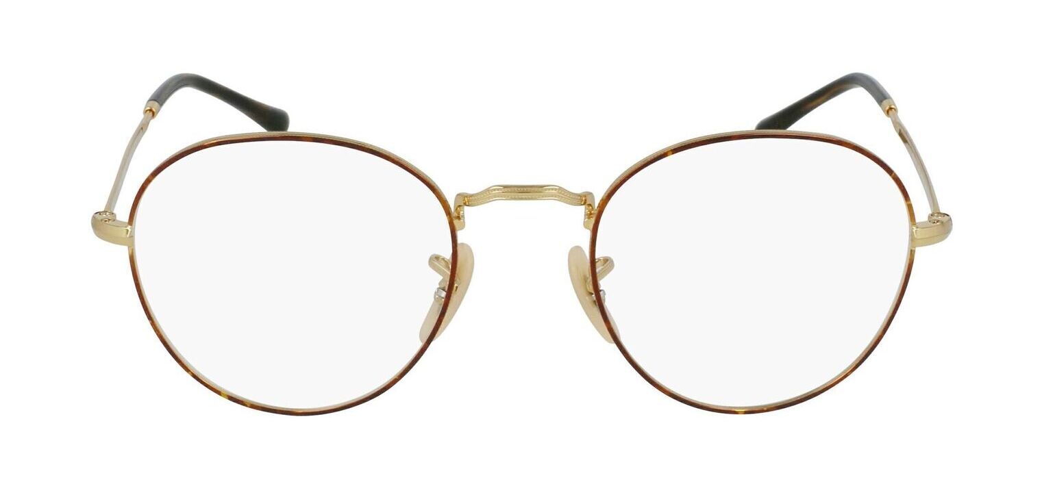 Occhiali Uomo-Donna Ray-Ban 0RX3582V Rotonda Oro