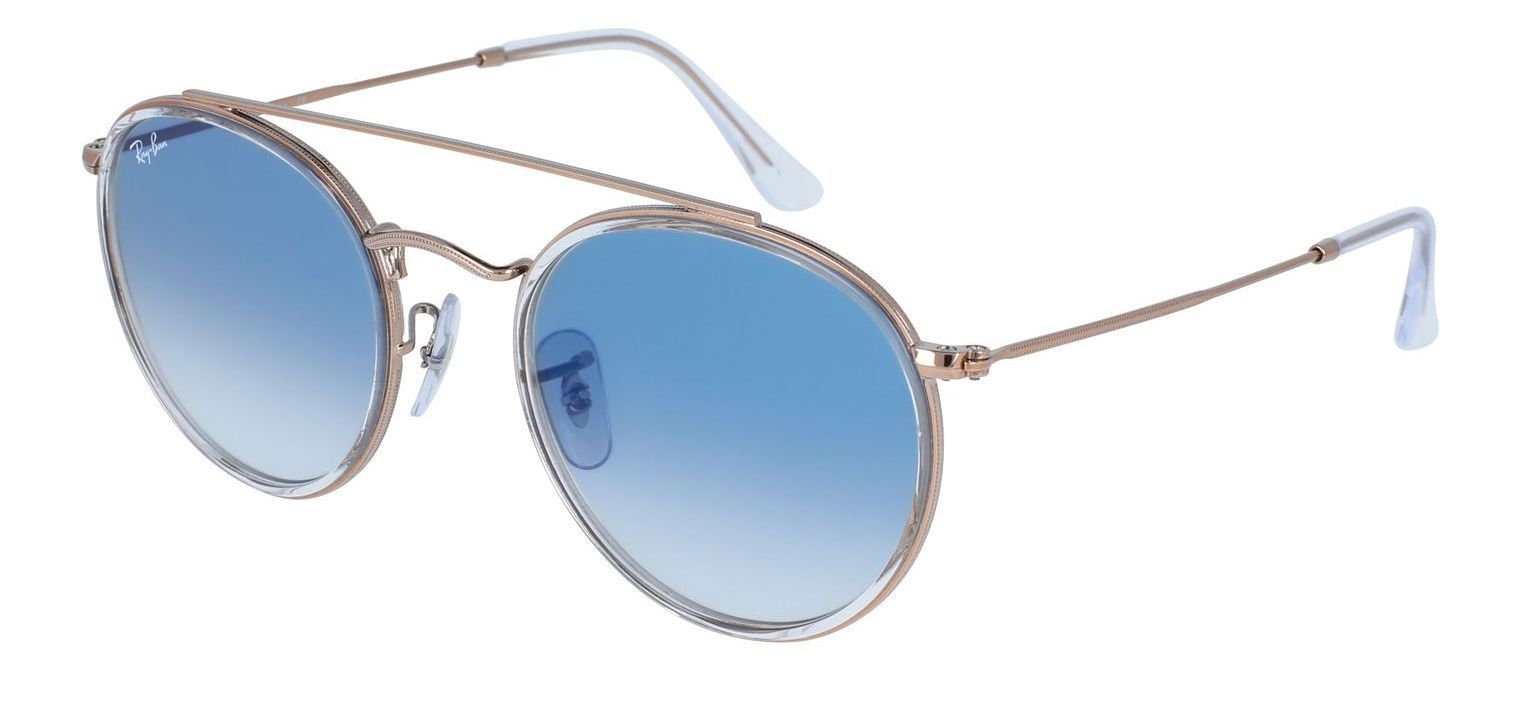 Ray-Ban Sonnenbrillen Herr-Dame 0RB3647N Rund Rosa
