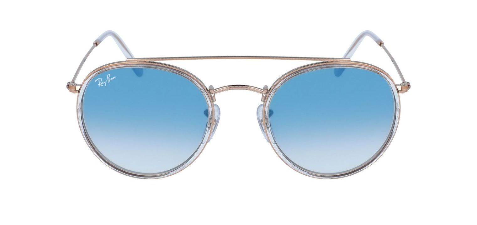 Ray-Ban Sonnenbrillen Herr-Dame 0RB3647N Rund Rosa