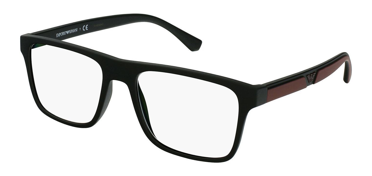 Lunettes de vue Homme Emporio Armani 0EA4115 Rectangle Noir