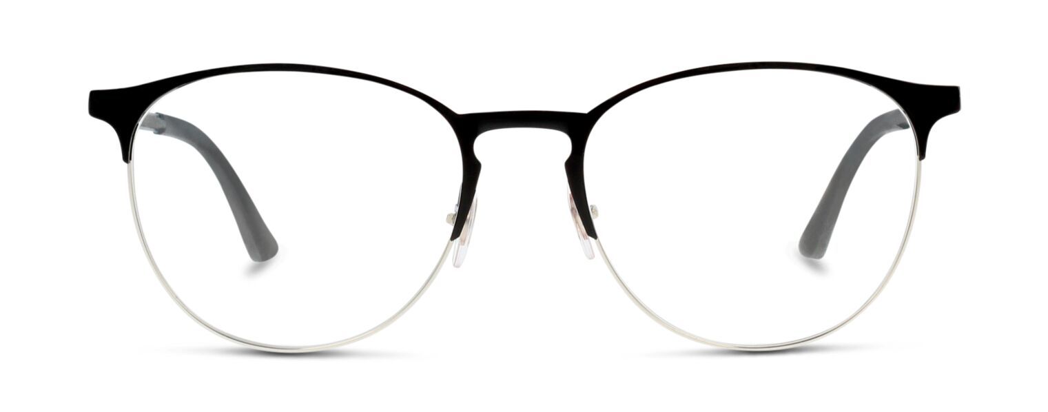 Ray-Ban Rund Brillen 6375 Sillber für Damen/Herren