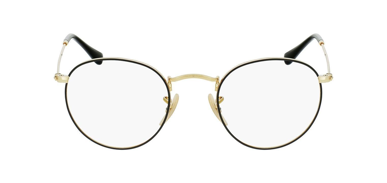 Ray-Ban Brillen Herr-Dame 0RX3447V Rund Schwarz