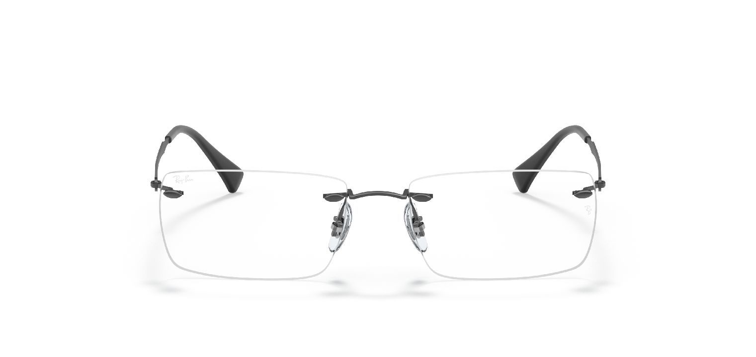 Ray-Ban Quadratisch Brillen 0RX8755 Schwarz für Damen/Herren