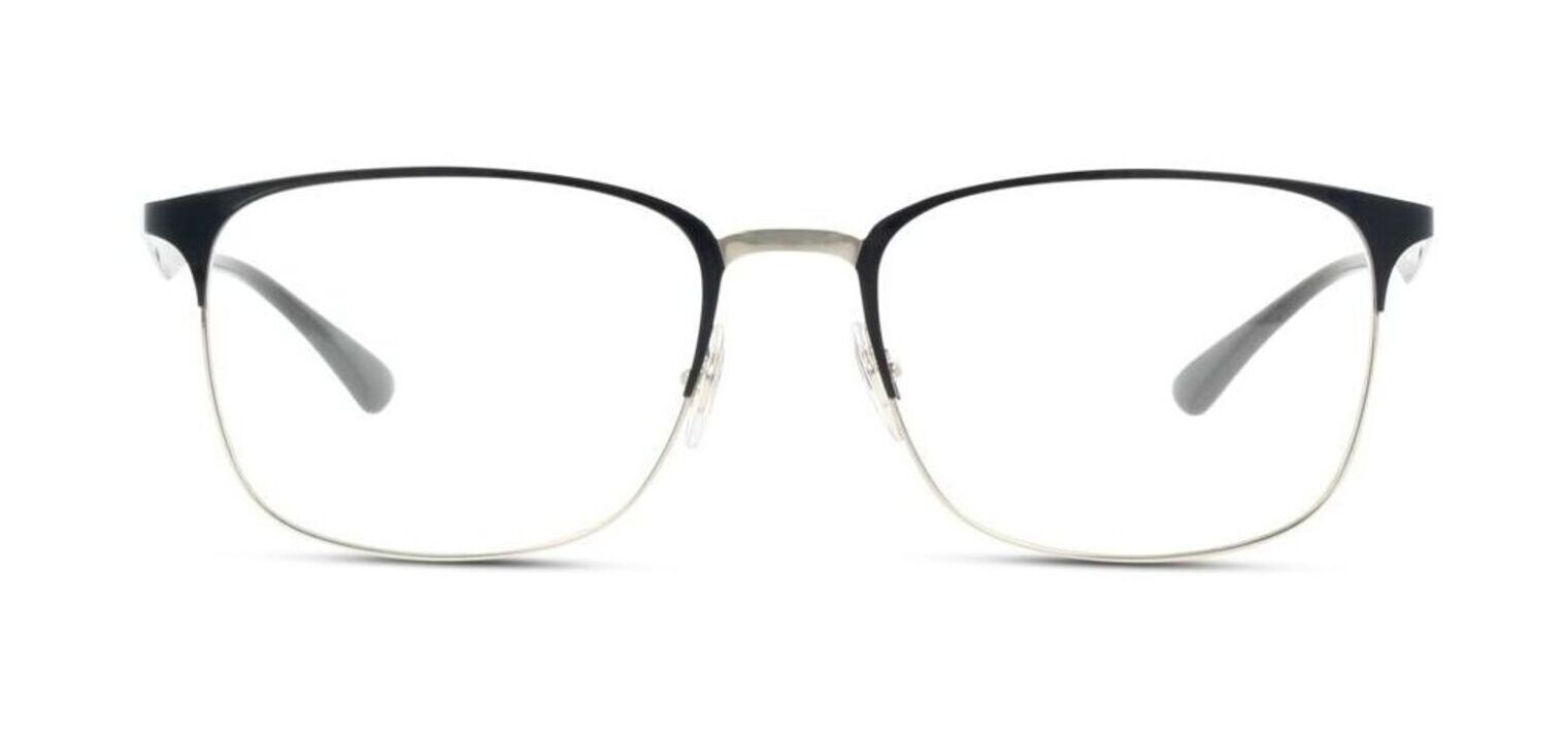 Occhiali da vista Ray-Ban Rettangolari 0RX6421 Grigio da Uomo-Donna