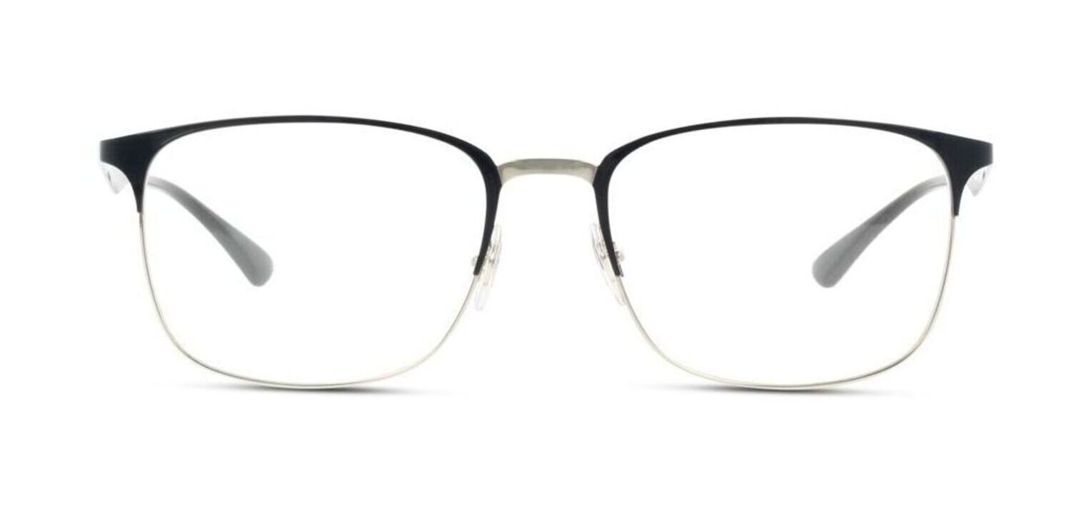 Lunettes de vue Homme-Femme Ray-Ban 0RX6421 Rectangle Gris