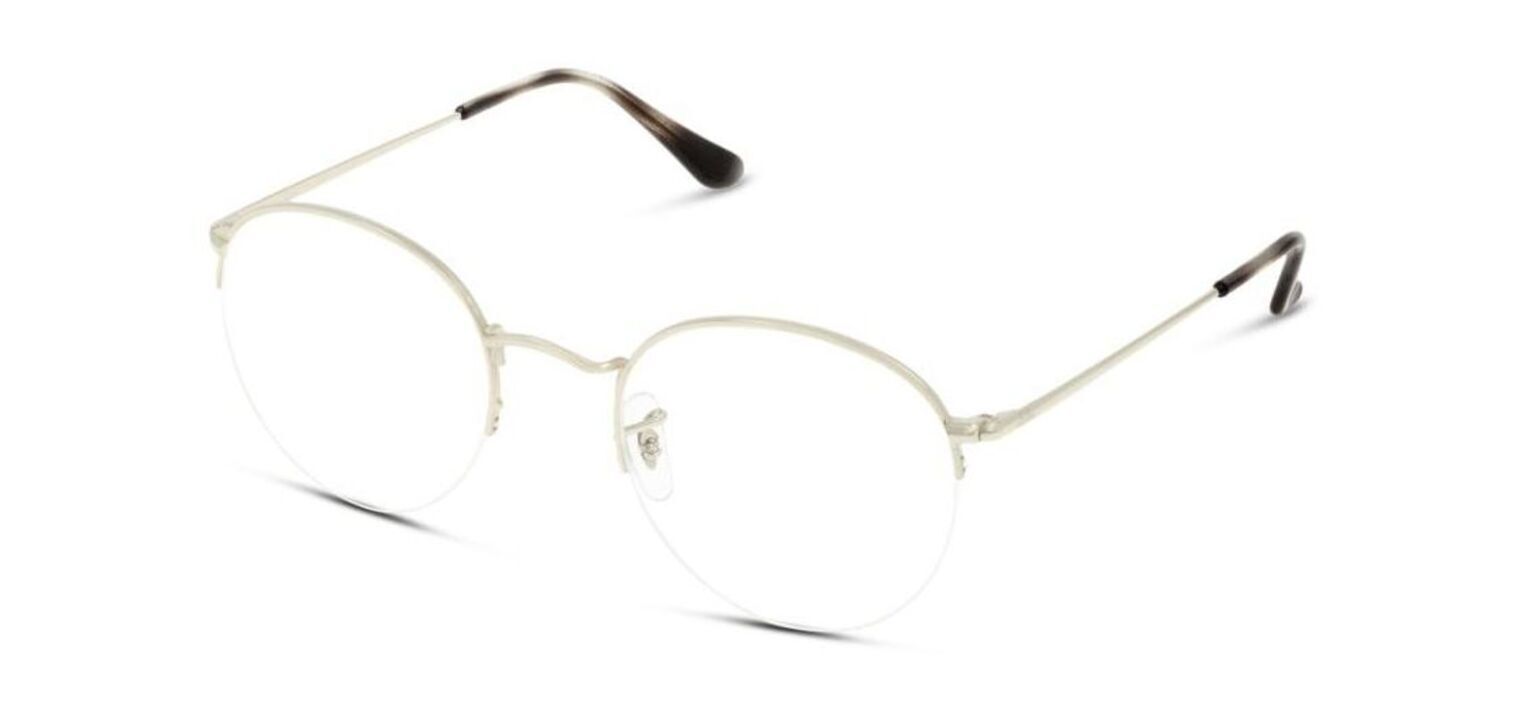Lunettes de vue Homme Femme Ray Ban 0RX3947V Ronde Argent McOptic
