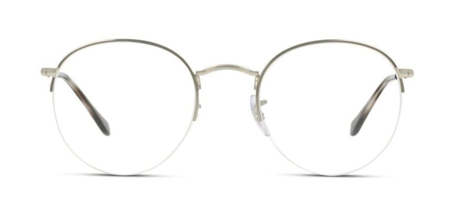 Lunettes de vue Homme-Femme Ray-Ban 0RX3947V Ronde Argenté McOptic