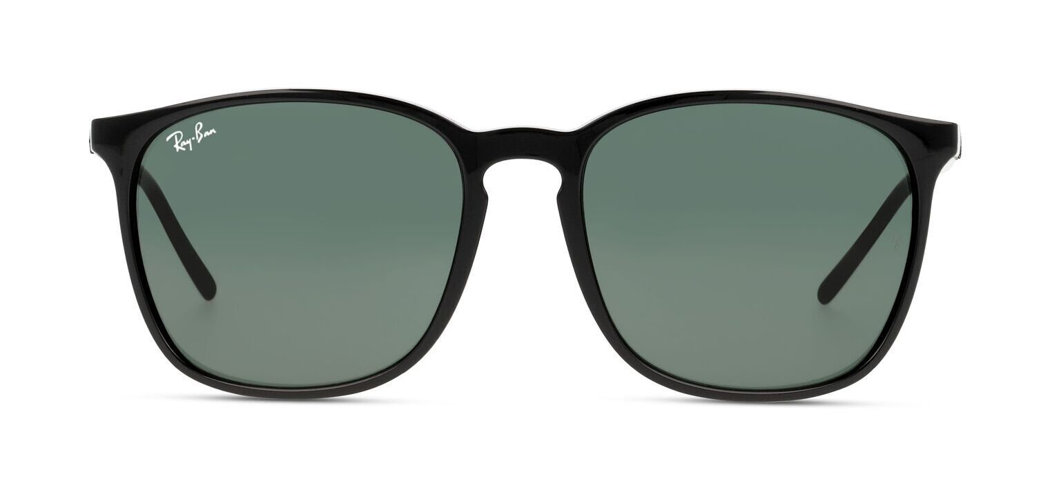 Lunettes de soleil Homme-Femme Ray-Ban 0RB4387 Wayfarer Noir