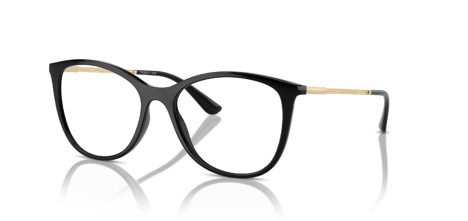 Lunettes de vue Vogue Papillon 0VO5562 Noir pour Femme McOptic