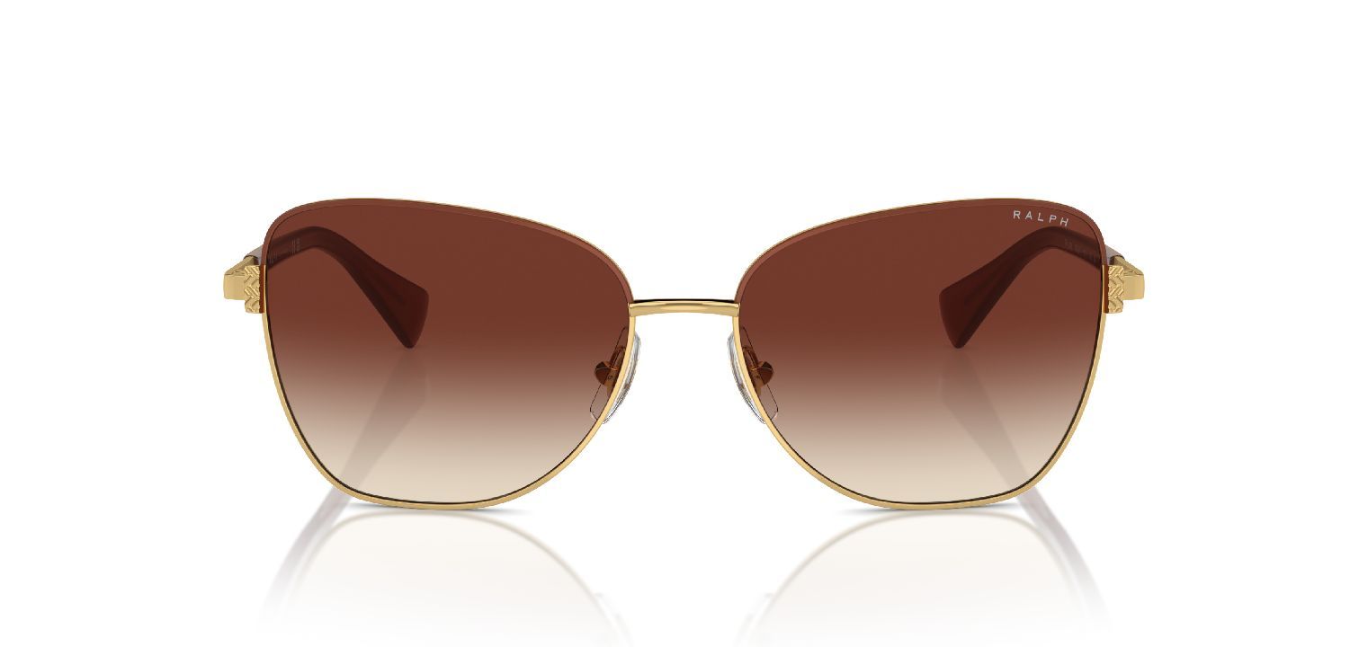 Lunettes de soleil Ralph Papillon 0RA4146 Doré pour Femme