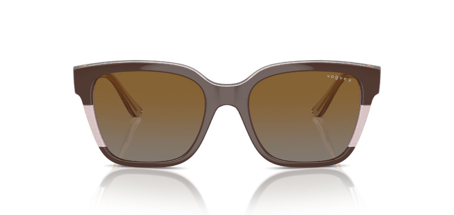 Lunette de soleil femme marron top