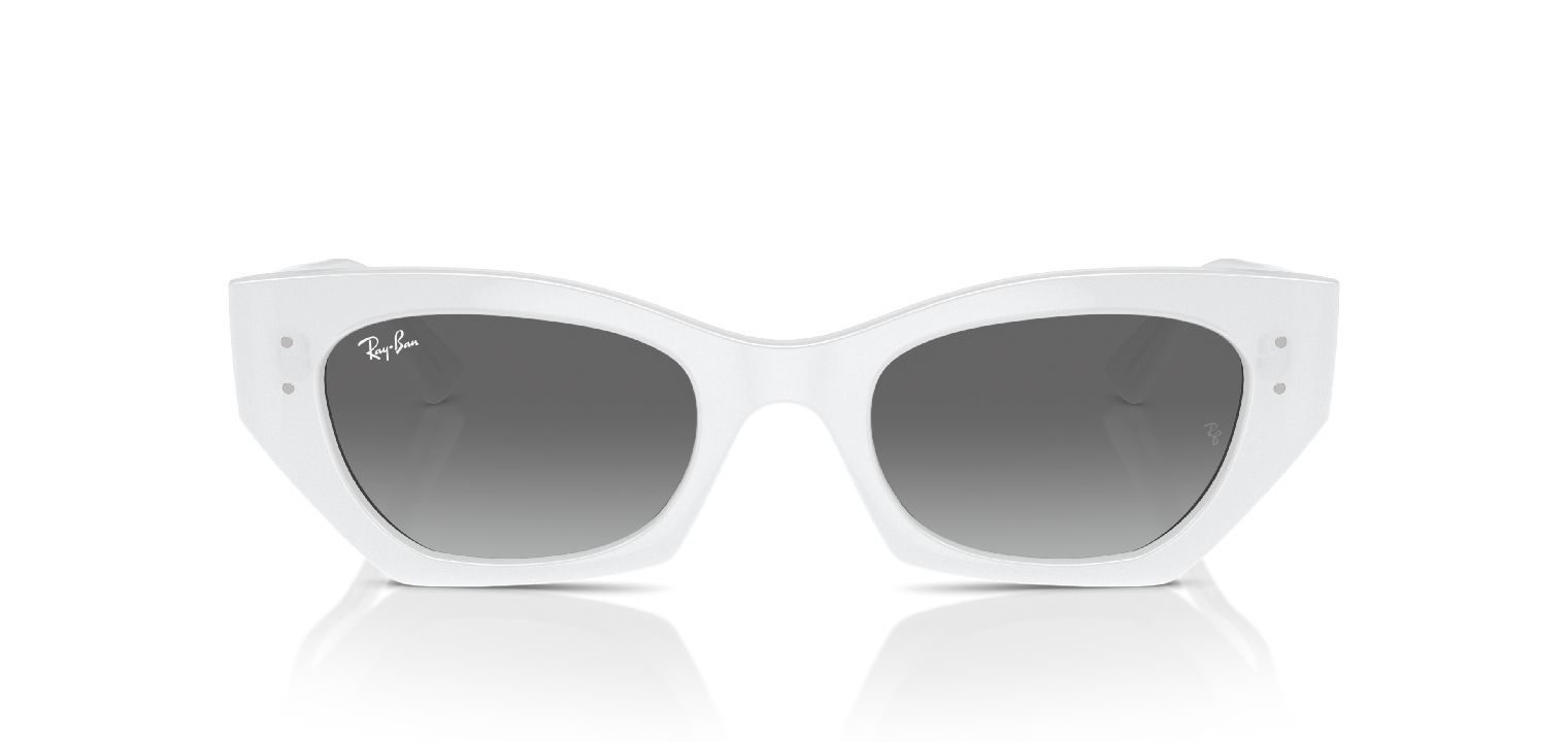 Lunettes de soleil Homme-Femme Ray-Ban 0RB4430 Fantaisie Blanc