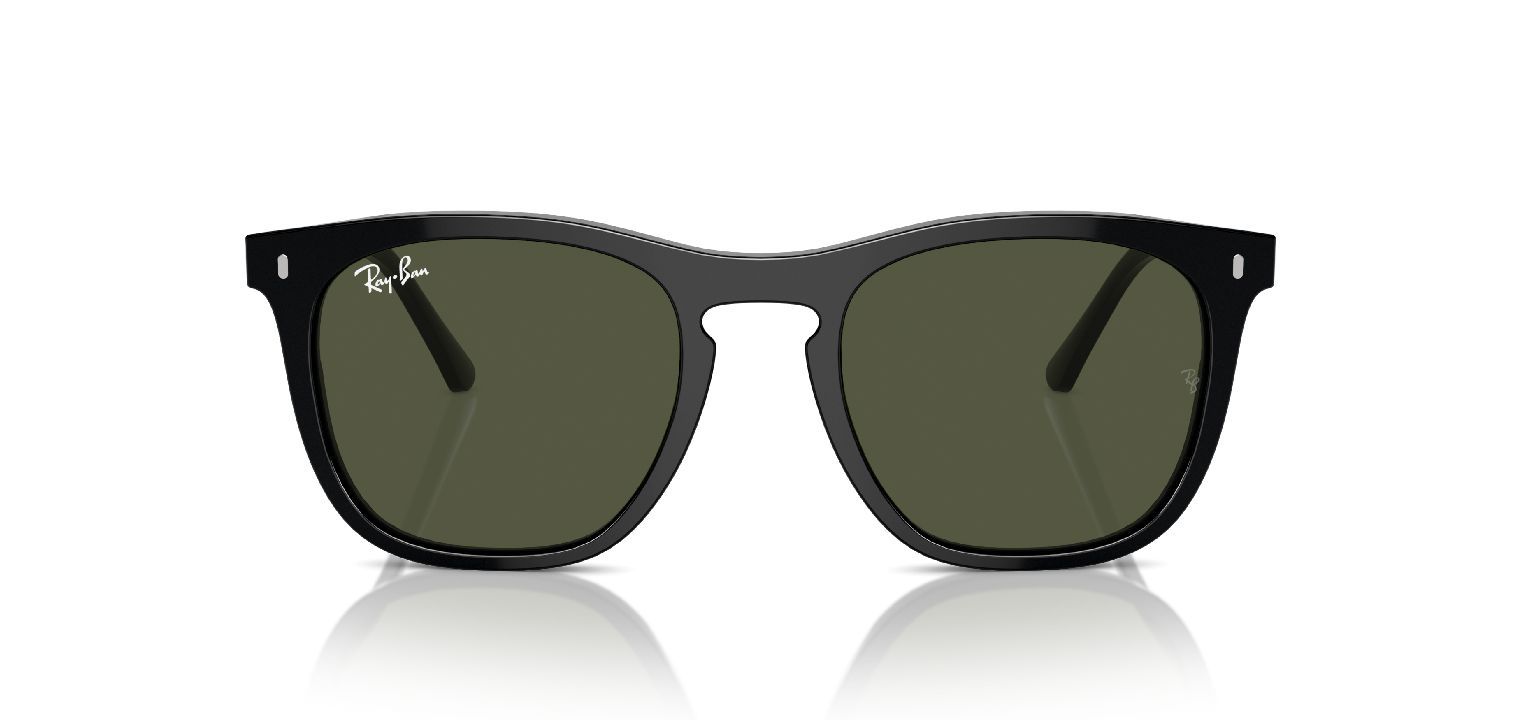 Lunettes de soleil Ray Ban Carre 0RB2210 Noir pour Homme Femme McOptic
