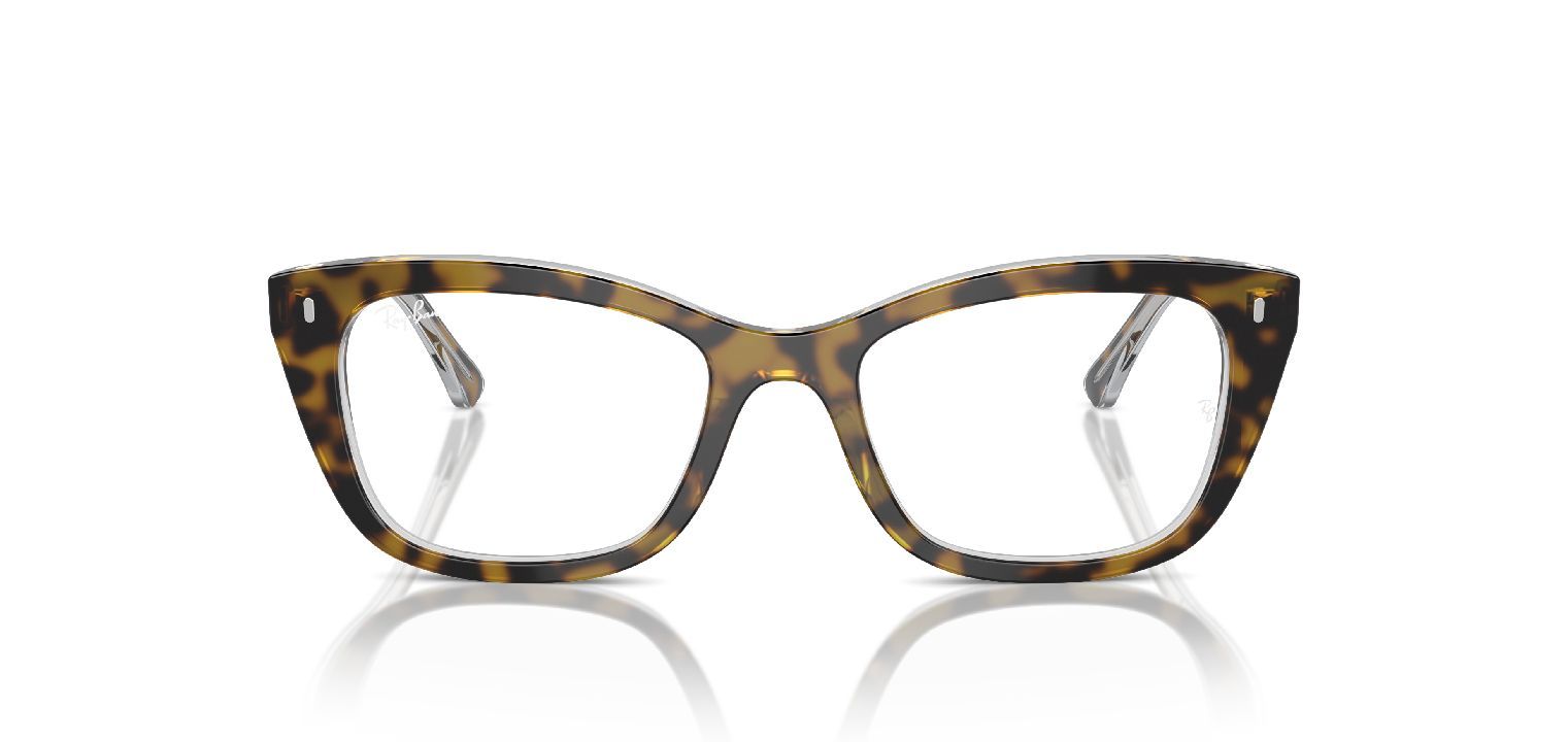 Occhiali da vista Ray-Ban Quadrata 0RX5433 Havana da Uomo-Donna