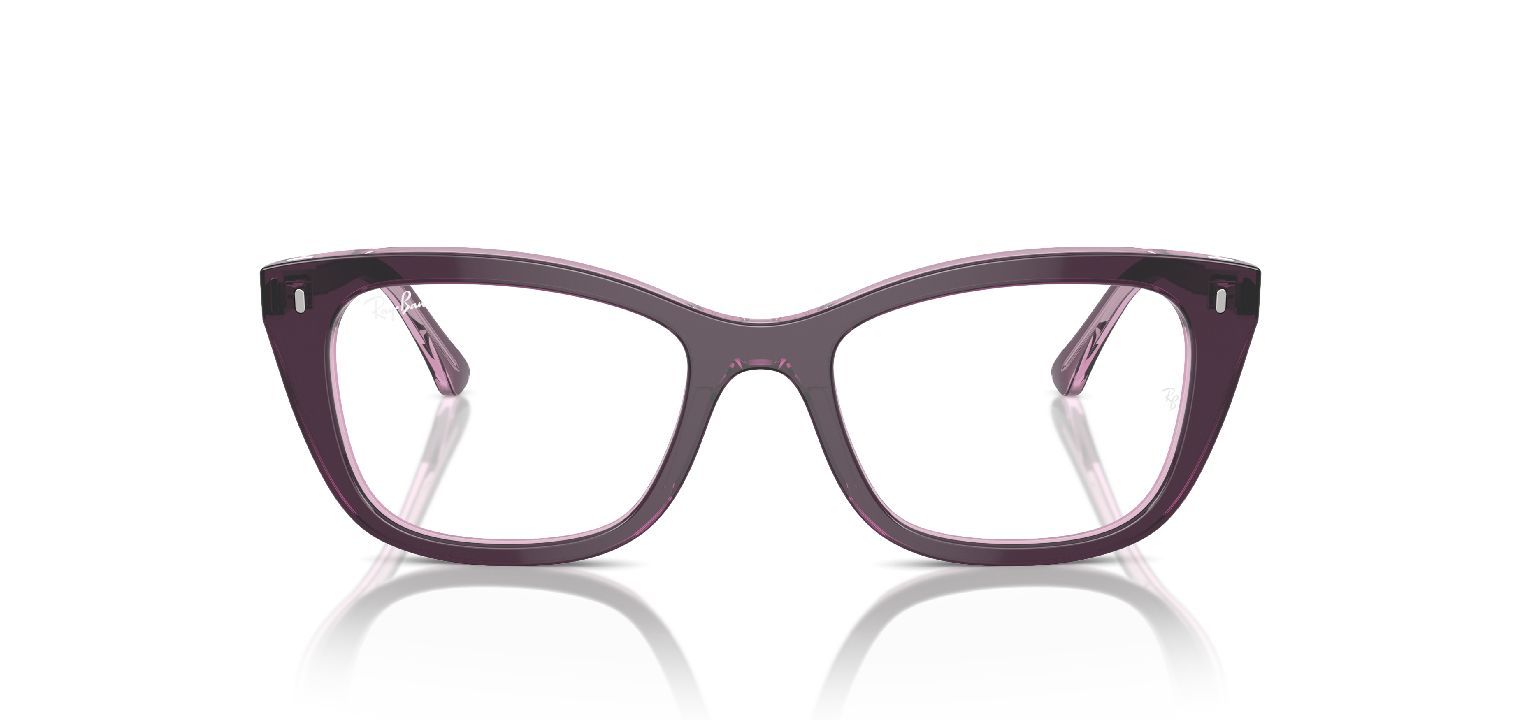 Lunettes de vue Ray-Ban Carré 0RX5433 Violet pour Homme-Femme
