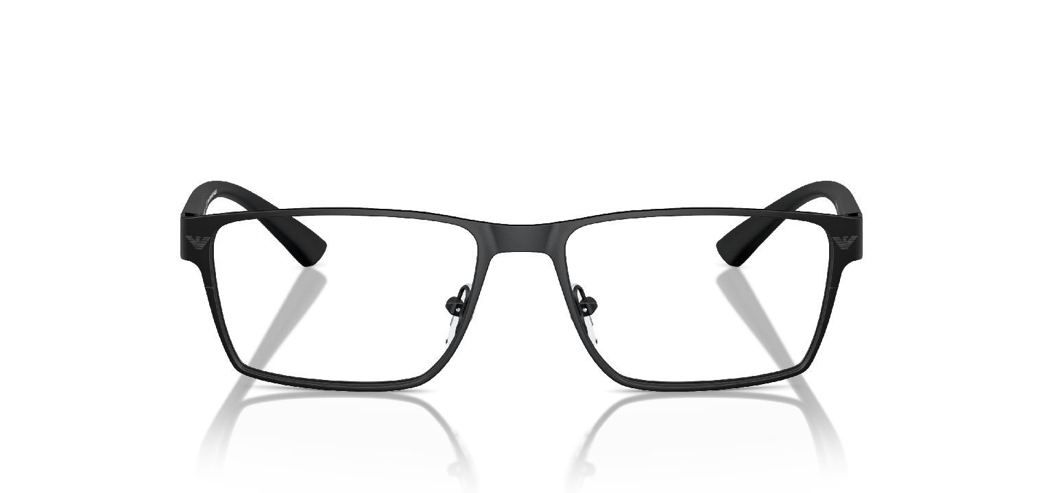 Emporio Armani Rechteckig Brillen 0EA1157 Schwarz für Herren