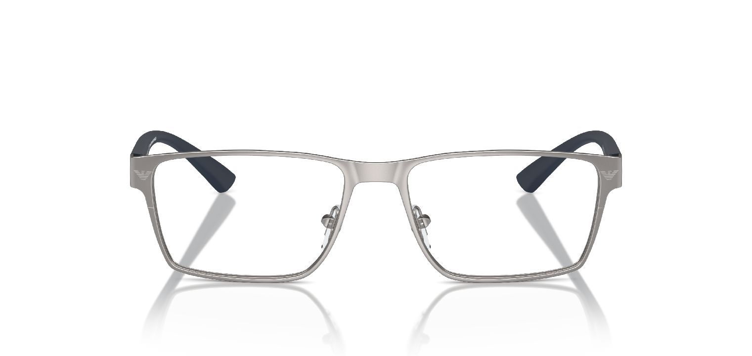 Occhiali da vista Emporio Armani Rettangolari 0EA1157 Grigio da Uomo