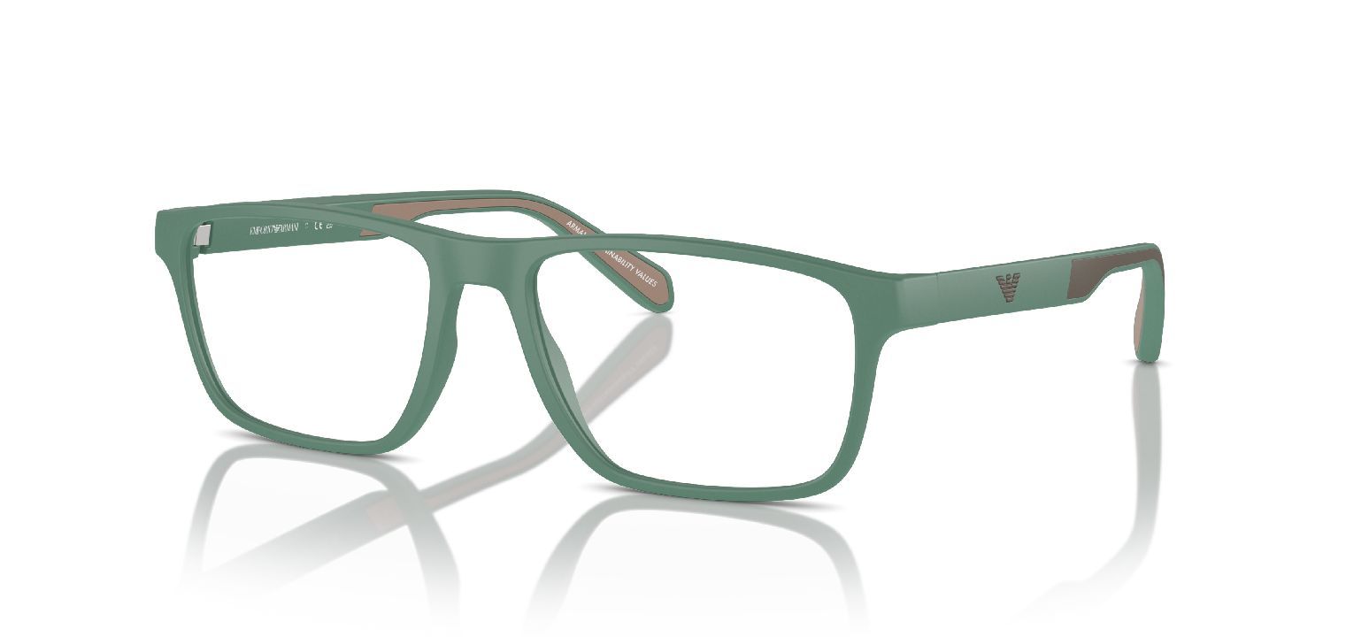 Lunettes de vue Homme Emporio Armani 0EA3233 Rectangle Vert