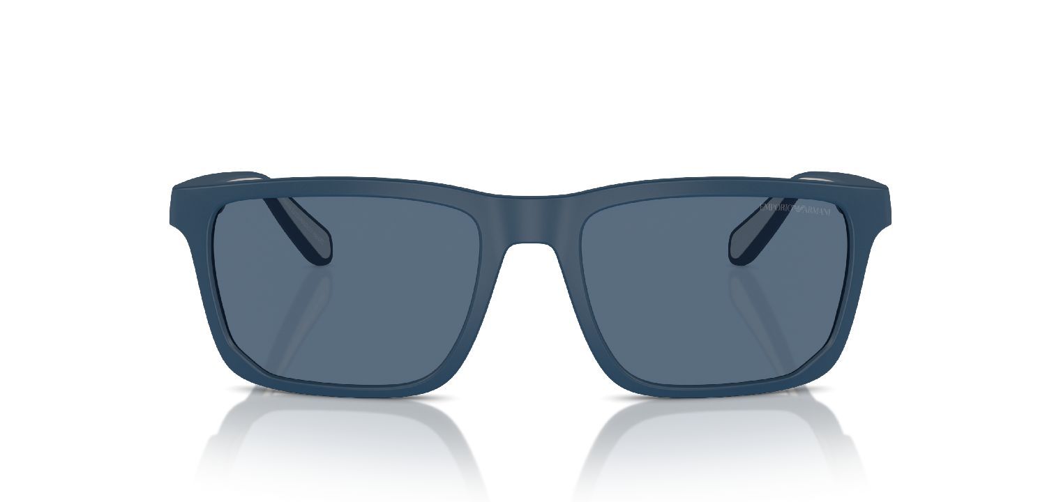 Lunettes de soleil Homme Emporio Armani 0EA4219 Rectangle Bleu