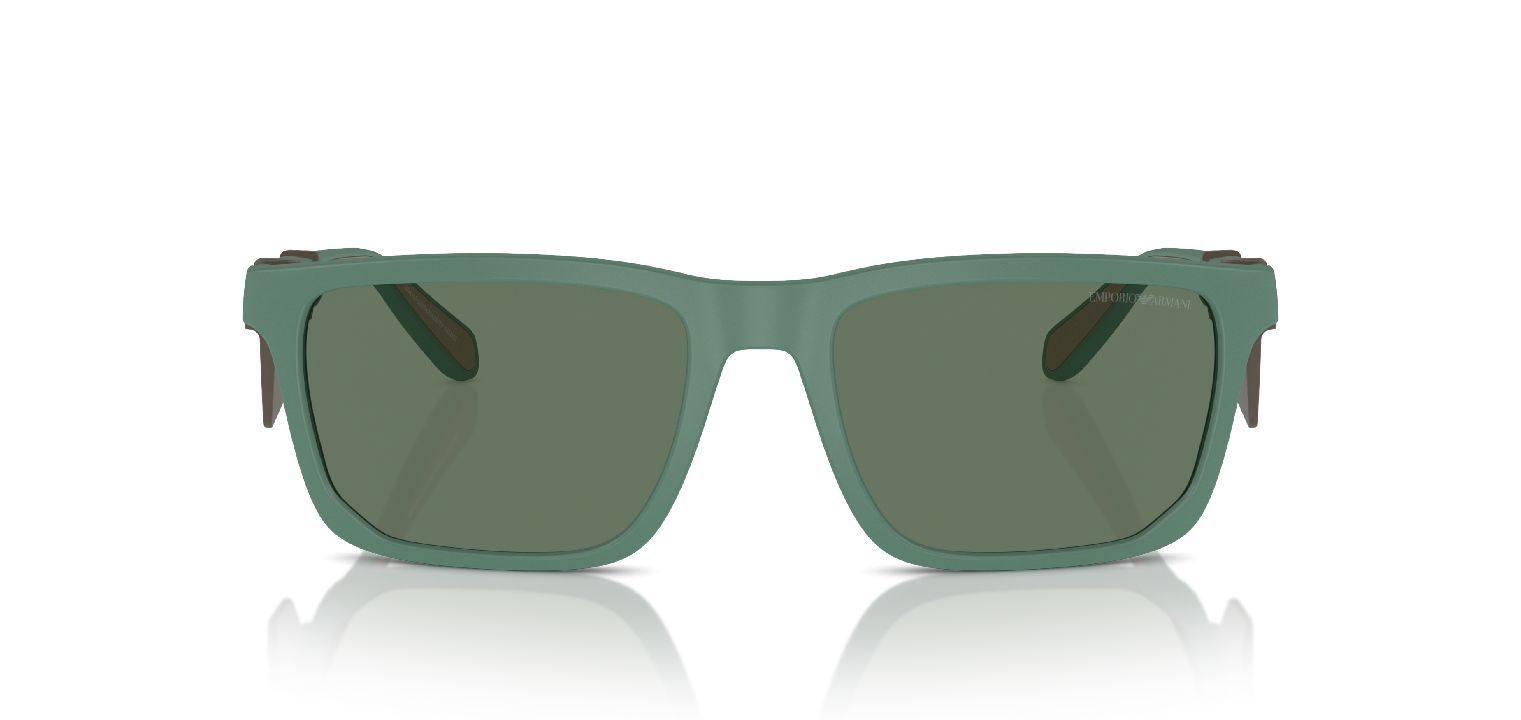 Occhiali da sole Uomo Emporio Armani 0EA4219 Rettangolari Verde