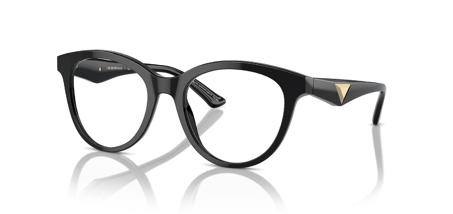 Lunettes de vue Femme Emporio Armani 0EA3236 Papillon Noir