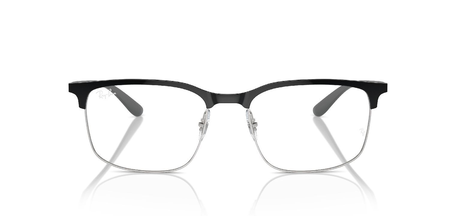 Ray-Ban Quadratisch Brillen 0RX6518 Schwarz für Damen/Herren
