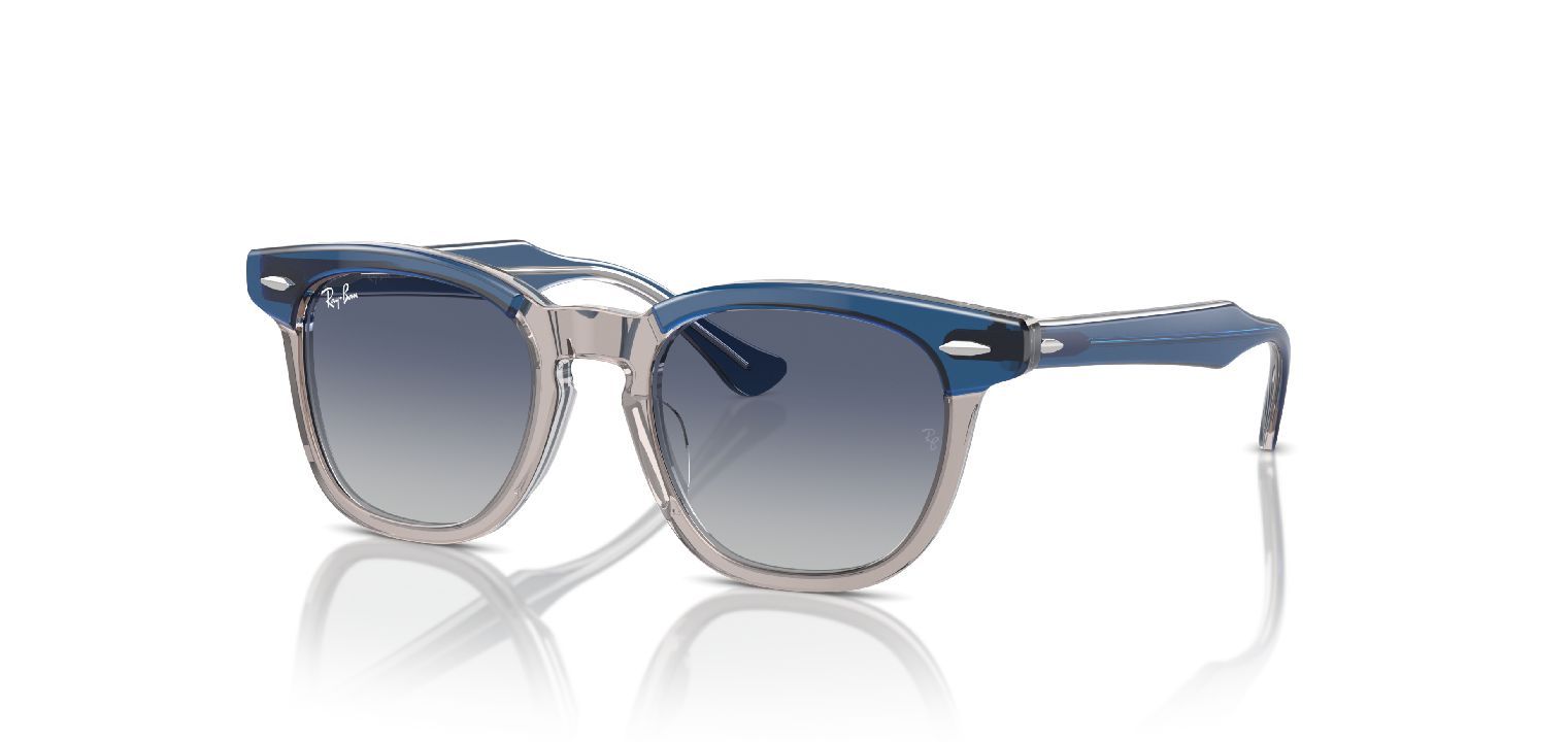 Ray-Ban Sonnenbrillen Kinder 0RJ9098S Quadratisch Blau