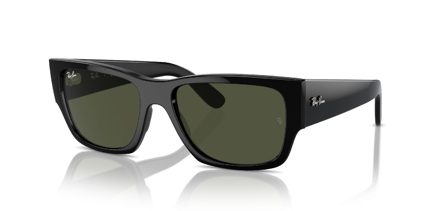 Lunettes de soleil Homme-Femme Ray-Ban 0RB0947S Rectangle Noir