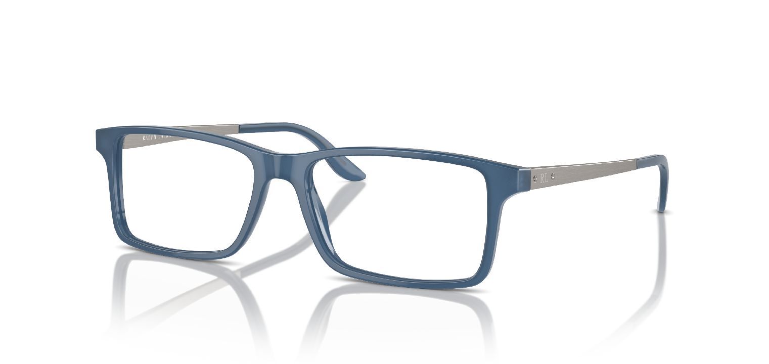 Ralph Lauren Rechteckig Brillen 0RL6128 Blau für Herren