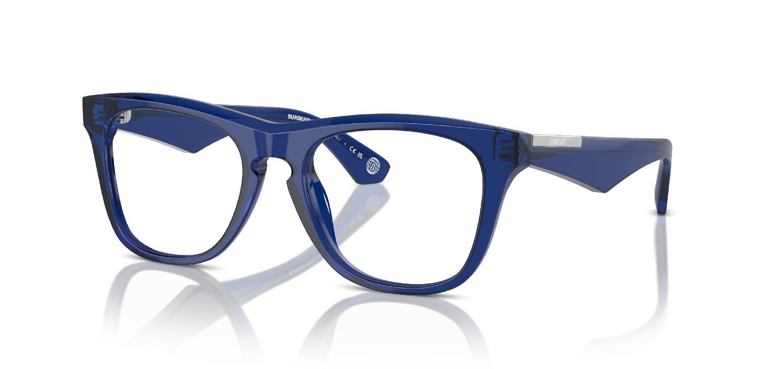 Lunettes de vue Burberry Carre 0BE2409 Bleu pour Homme McOptic