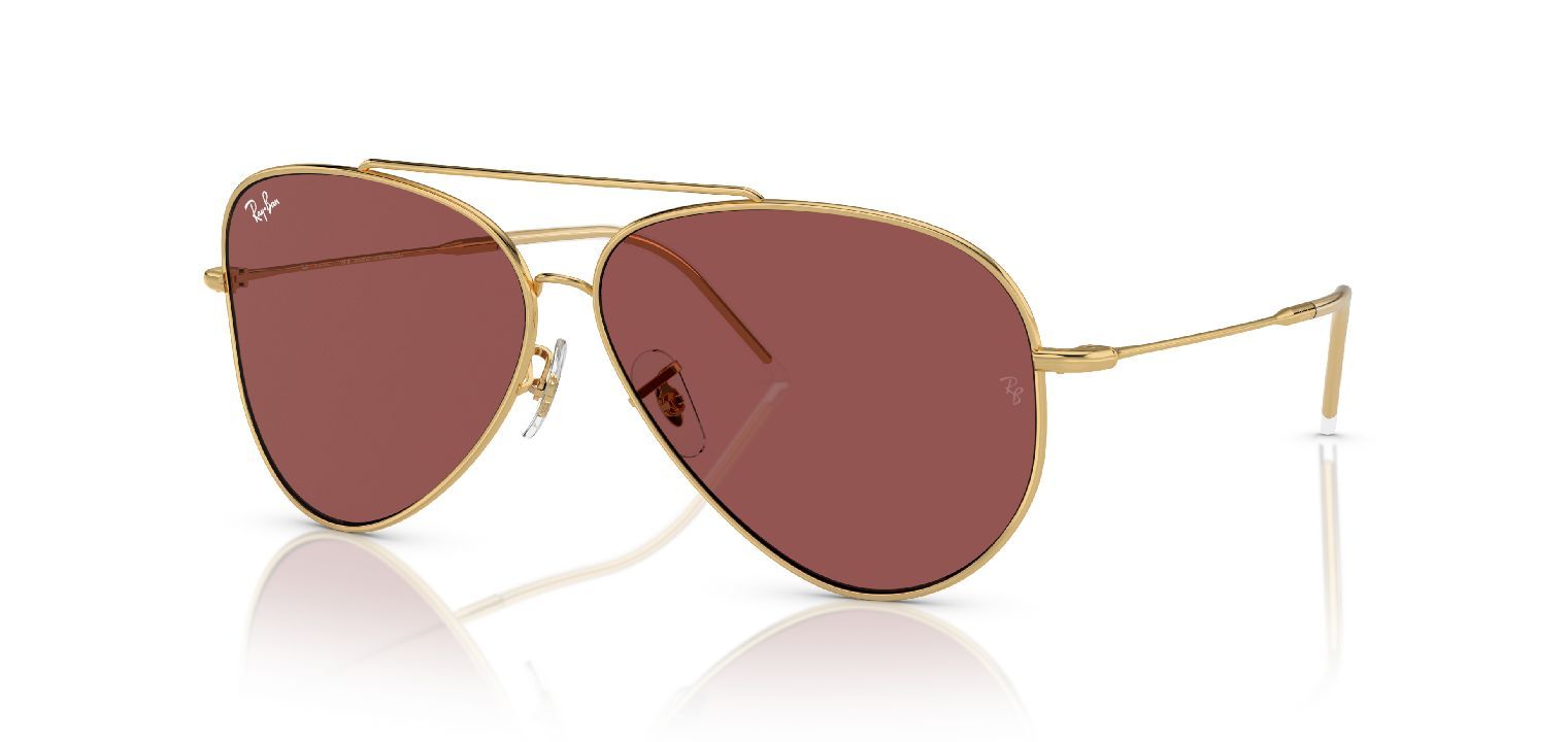 Ray ban femme doré sales