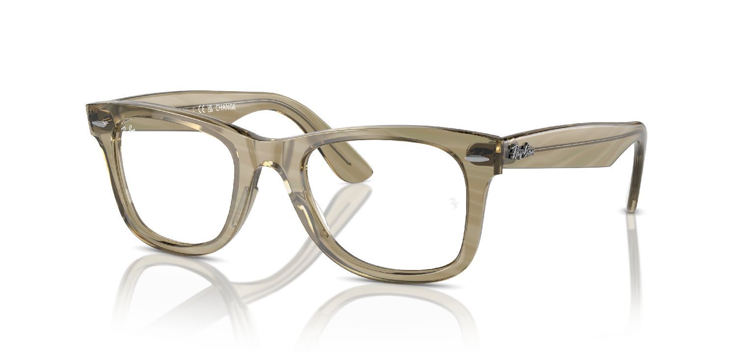 Ray-Ban Quadratisch Brillen 0RX4340V Grau für Damen/Herren
