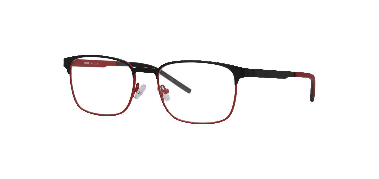 Lunettes de vue Unofficial Rectangle 0UO1185 Noir pour Homme