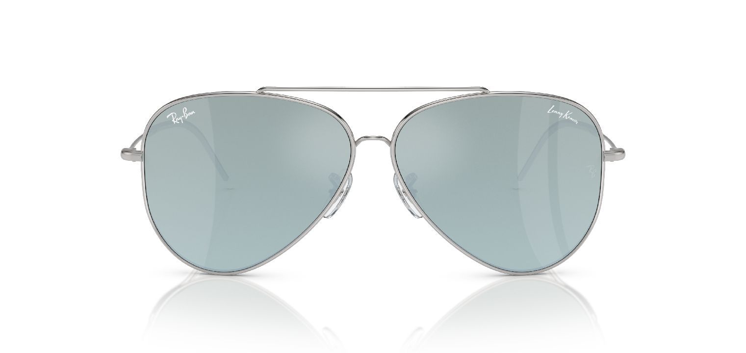 Occhiali da sole Uomo-Donna Ray-Ban 0RBR0101S Pilot Argento