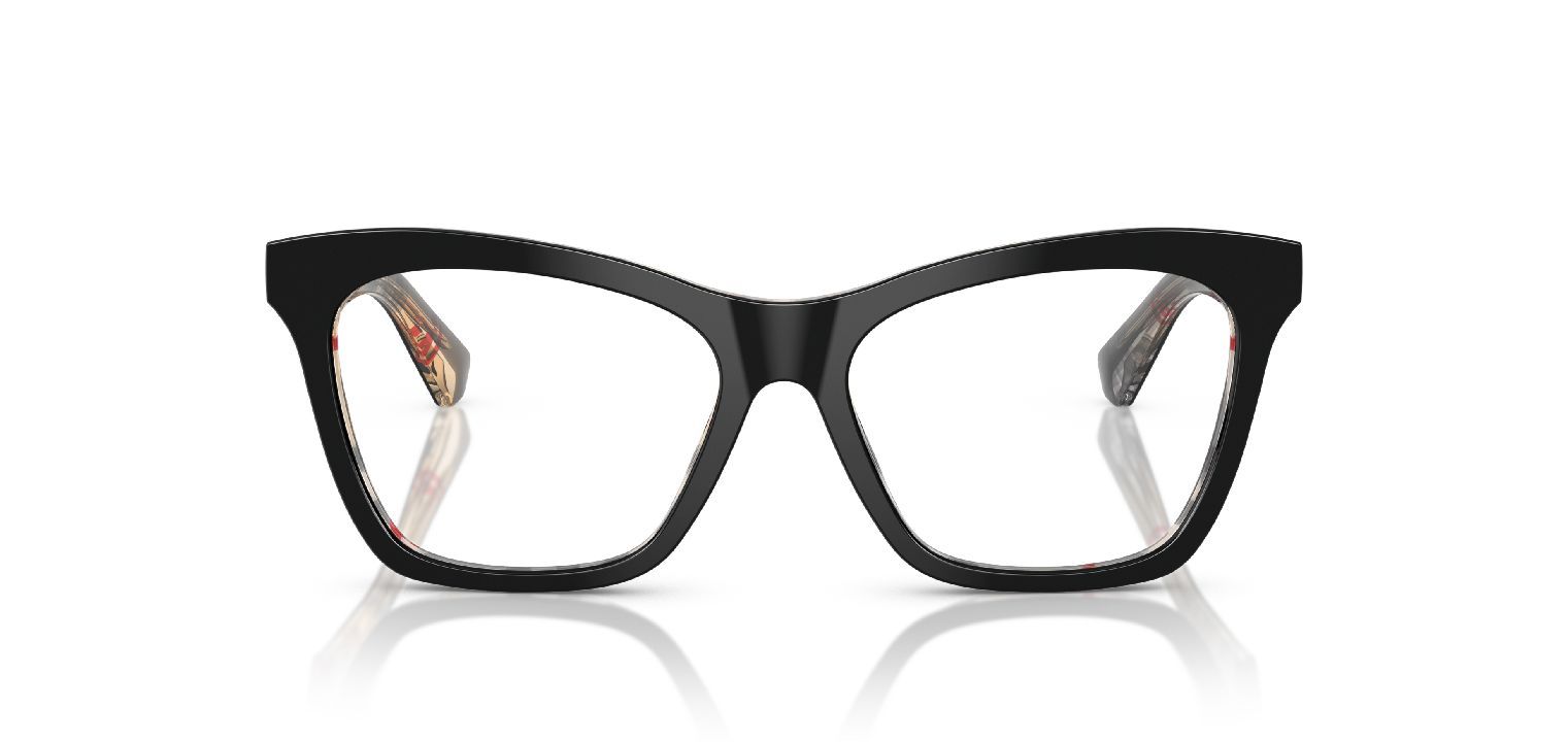 Lunettes de vue Burberry Papillon 0BE2416 Noir pour Femme