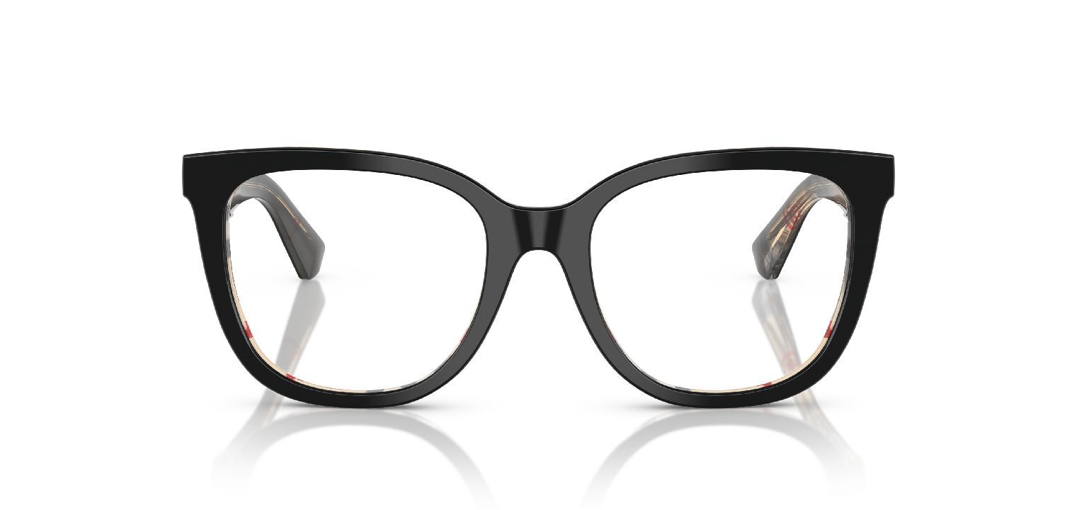 Burberry Schmetterling Brillen 0BE2415 Schwarz für Damen