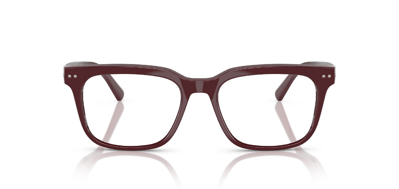 Nuance Quadratisch Brillen 0AW5001/SQUARE 54/OPT Rot für Damen/Herren