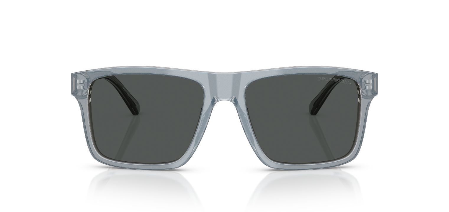 Emporio Armani Quadratisch Sonnenbrillen 0EA4232 Grau für Herren